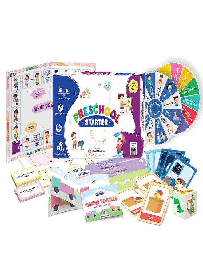 ClassMonitor Preschool Starter Integrated Learning Kit for Ages 2 3 4 | 45 Activities & 150+ Resources | Flashcards, Worksheets, Puzzles, Games & STEM | Screen-Free Early Learning & School Readiness - Image 2